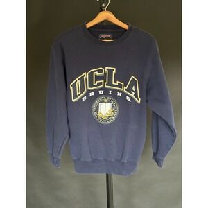 Vintage UCLA Bruins Jansport Pullover Sweatshirt Mens Small Navy Crewneck